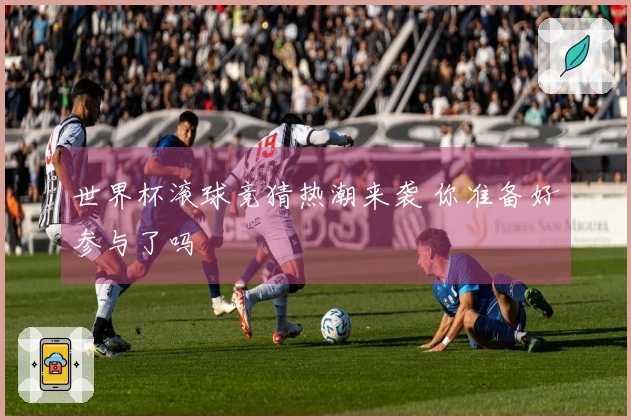 世界杯滚球竞猜热潮来袭 你准备好参与了吗